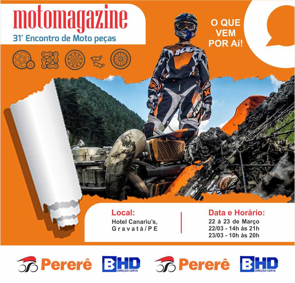Motomagazine 31° Encontro de Moto peças