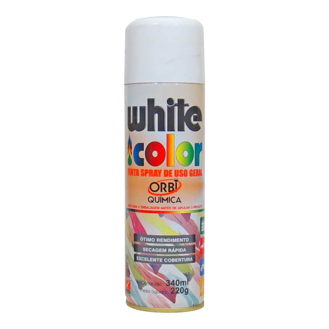 Tinta Spray Branco Fosco 340ml