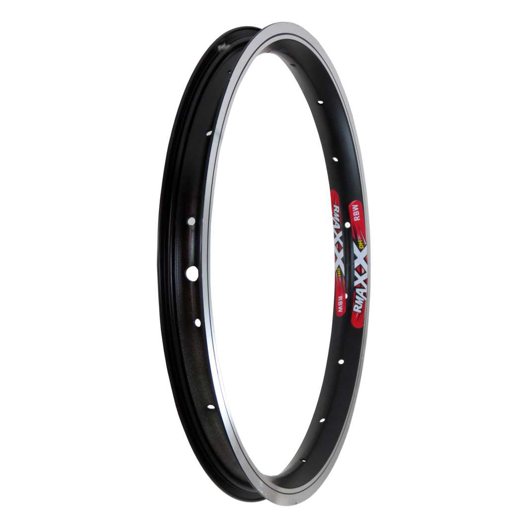 Aro Alumínio 16 T/ Aero 16 Furos Preto