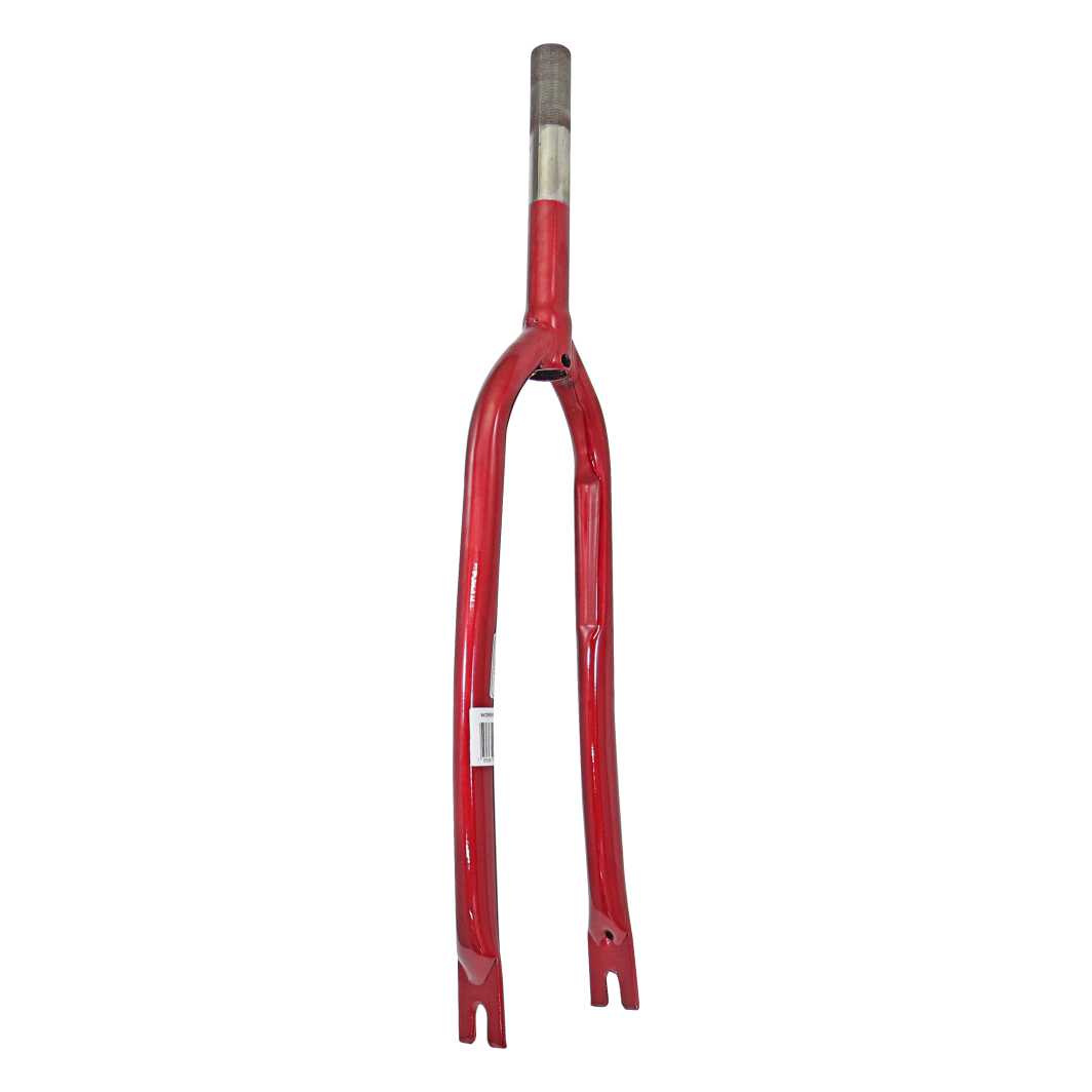 Garfo 26 Sueco Brilhante Circular Vermelho