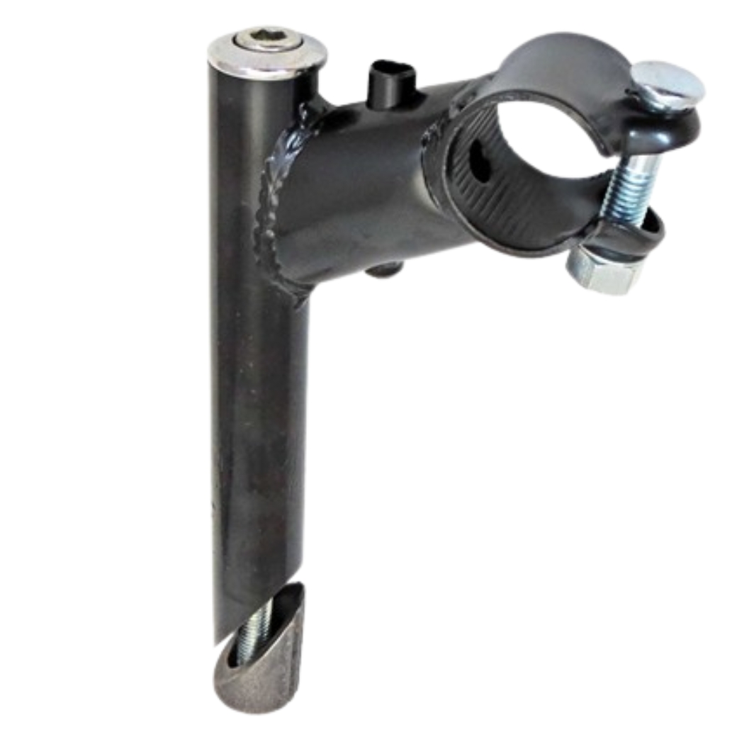 Suporte Guidão Aço MTB 20º Preto 60mm C/ Expander