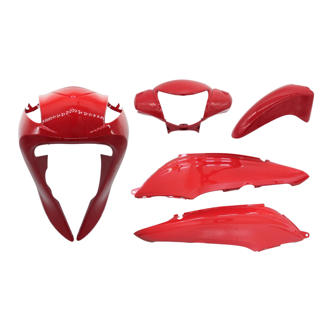 Carenagem Completa BIZ 125 11-12 KS/ES Vermelho