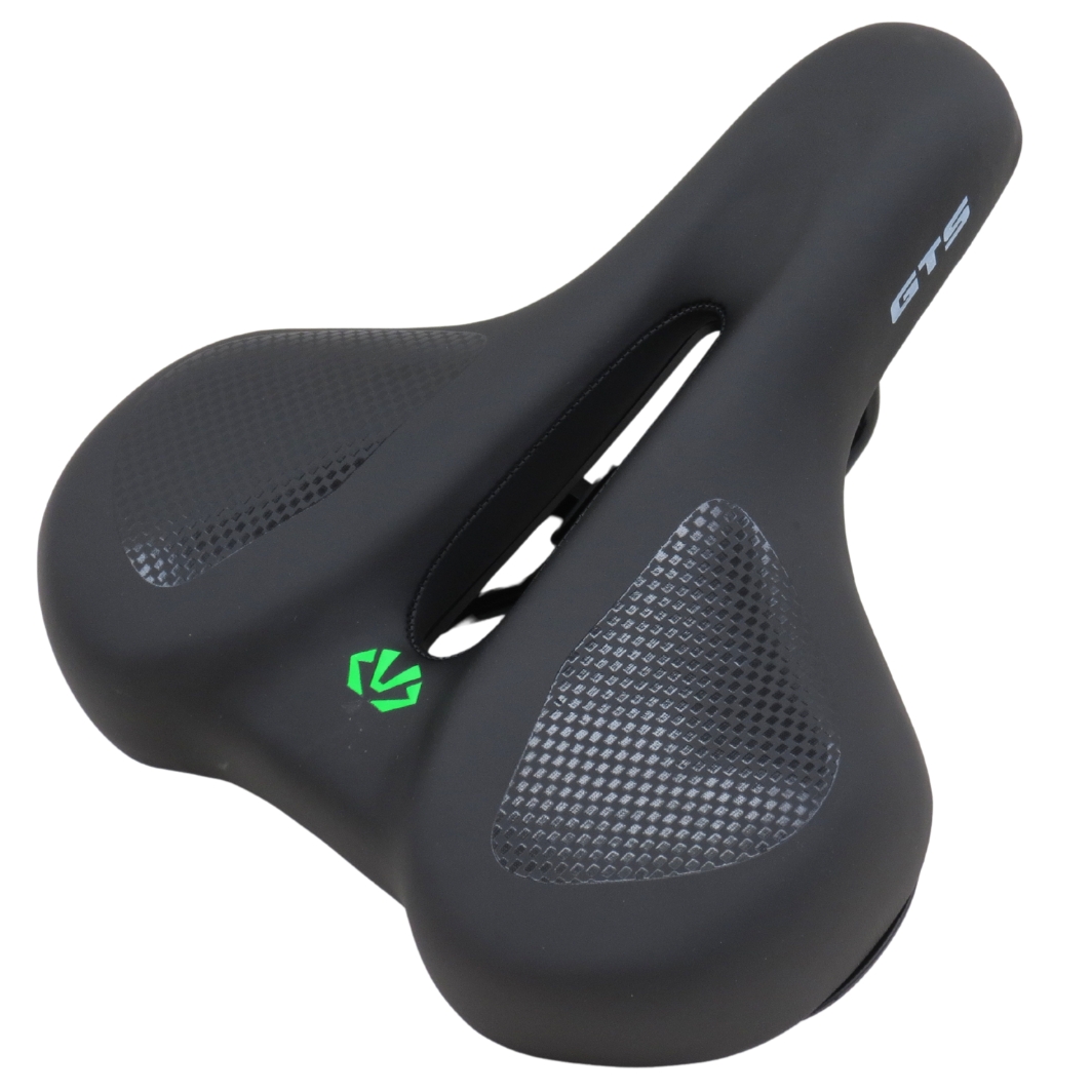 Selim Conforto Vazado 23618H Preto/Verde