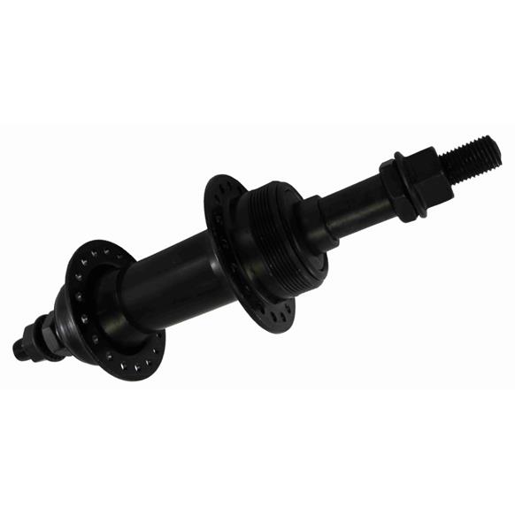 Cubo Traseiro Aço Preto C/ Espaçador Paralax