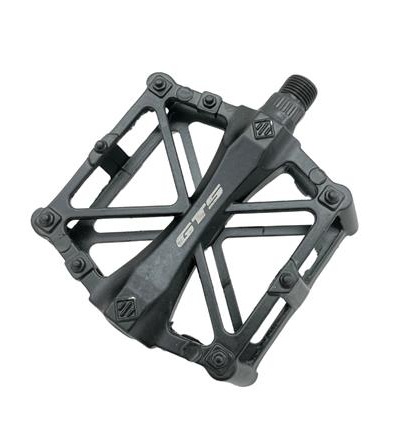 Pedal Inglês C/Rolamento Aluminio Preto