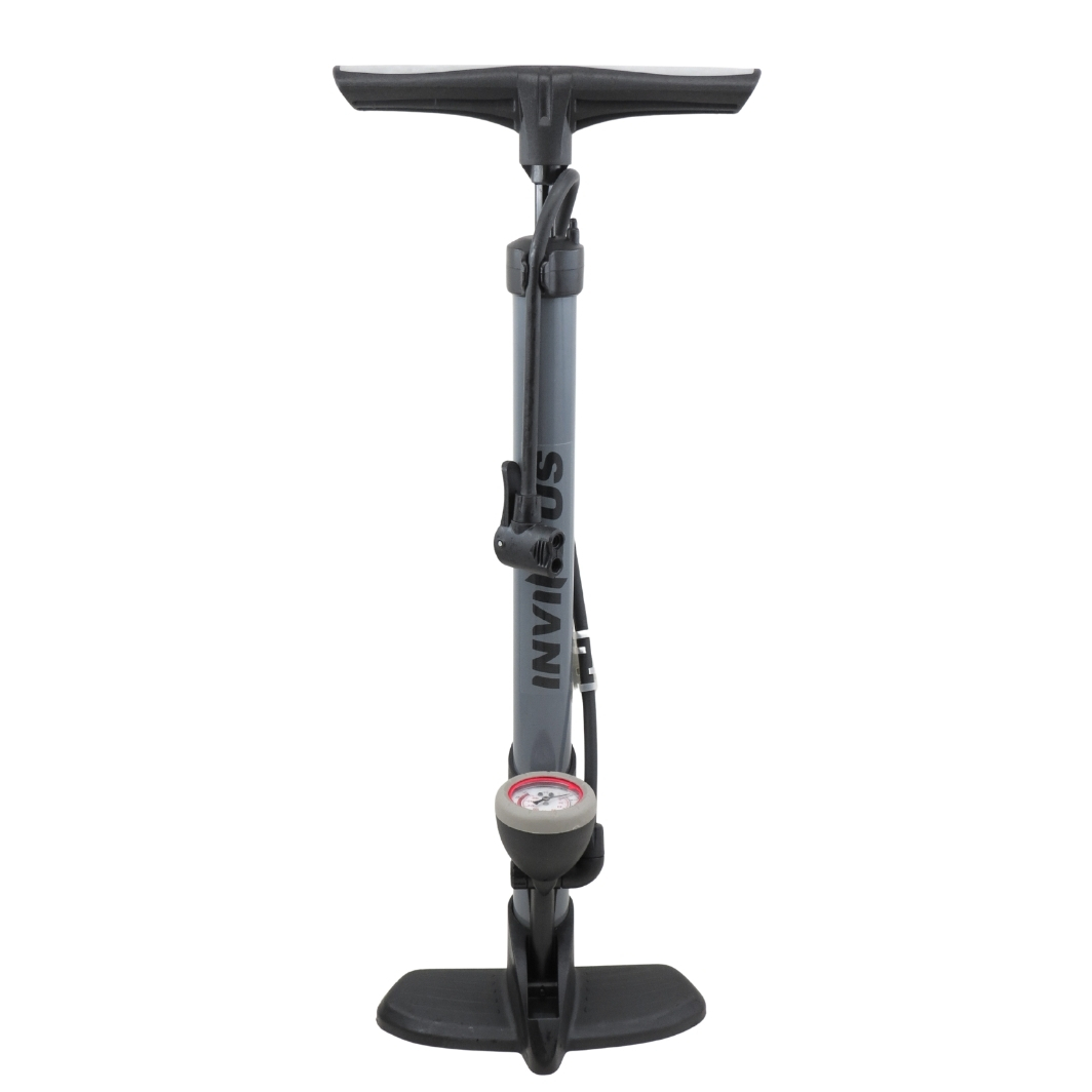 Bomba Aço 530X38mm Com Manômetro Cinza 106 Super