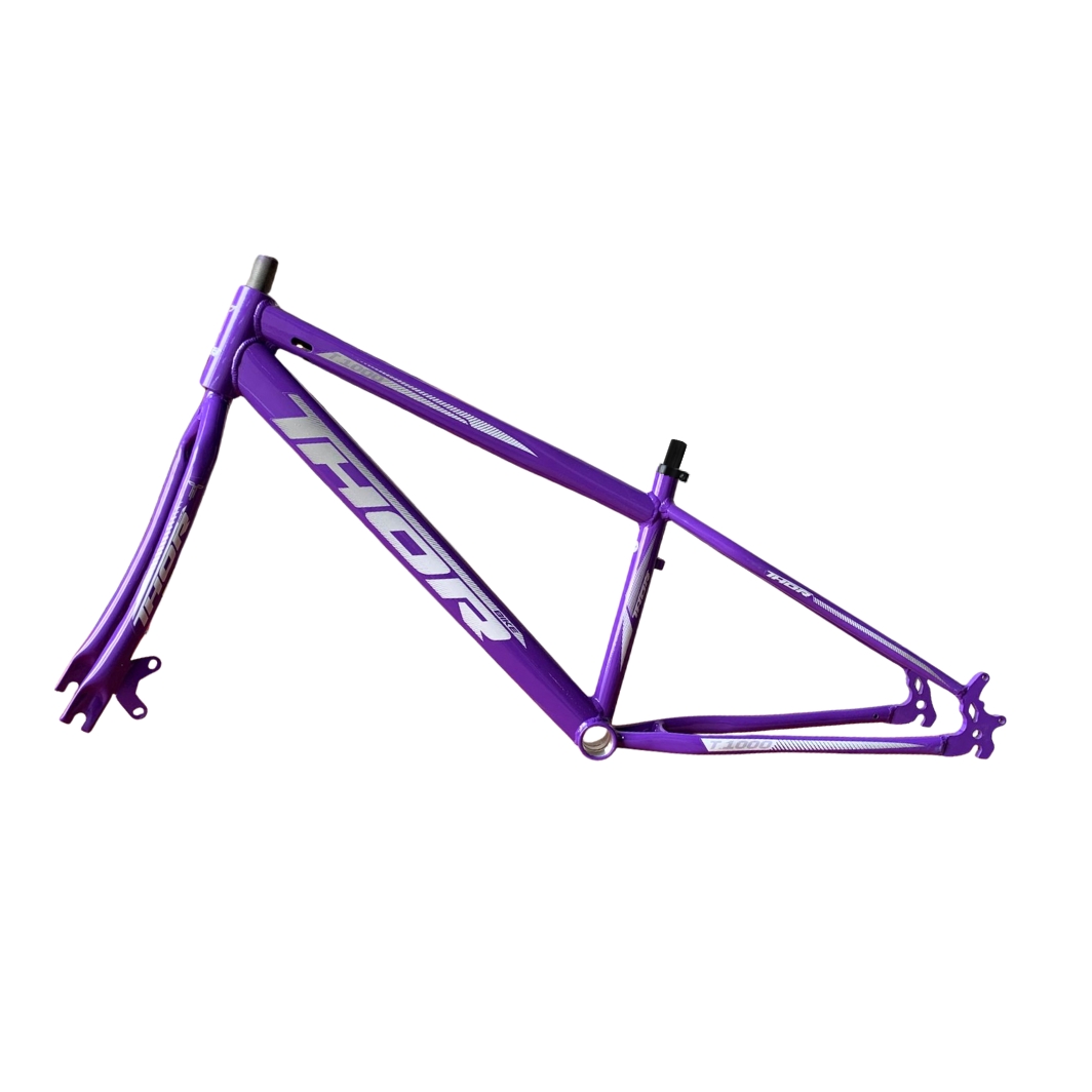 Kit 24 Aluminio 34.7 MM Rebaixado Lilás C/Peças