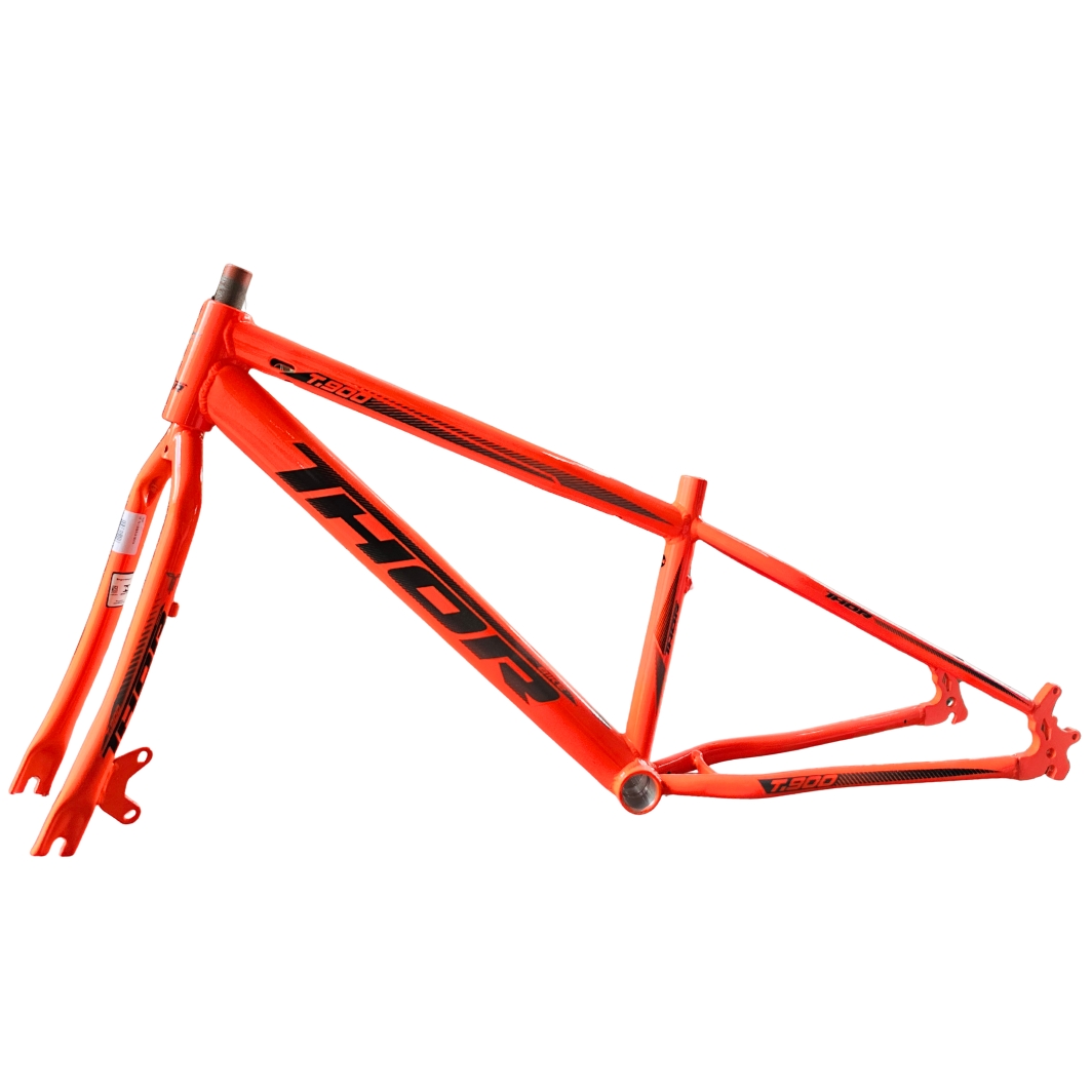 Kit 24 Aluminio 34.7 MM Rebaixado Neon Laranja C/Peças