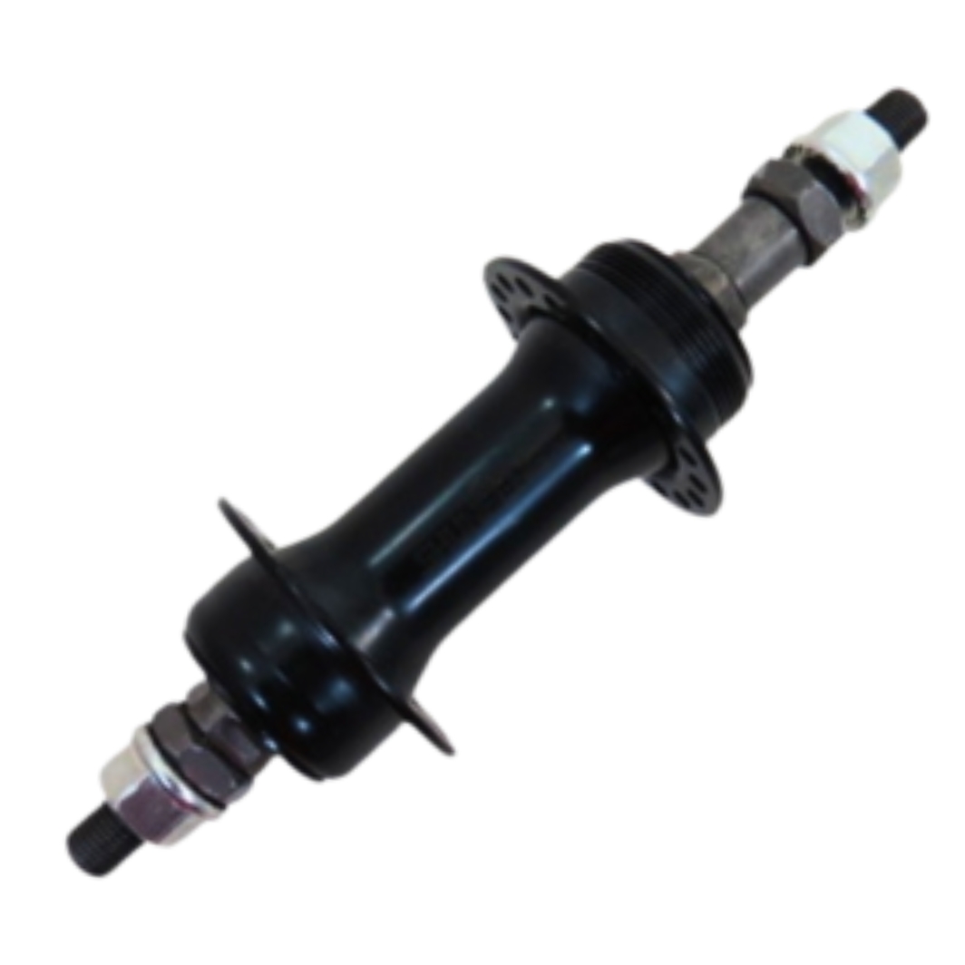 Cubo Traseiro Aco Preto Com Espaçador Paralax 175MM