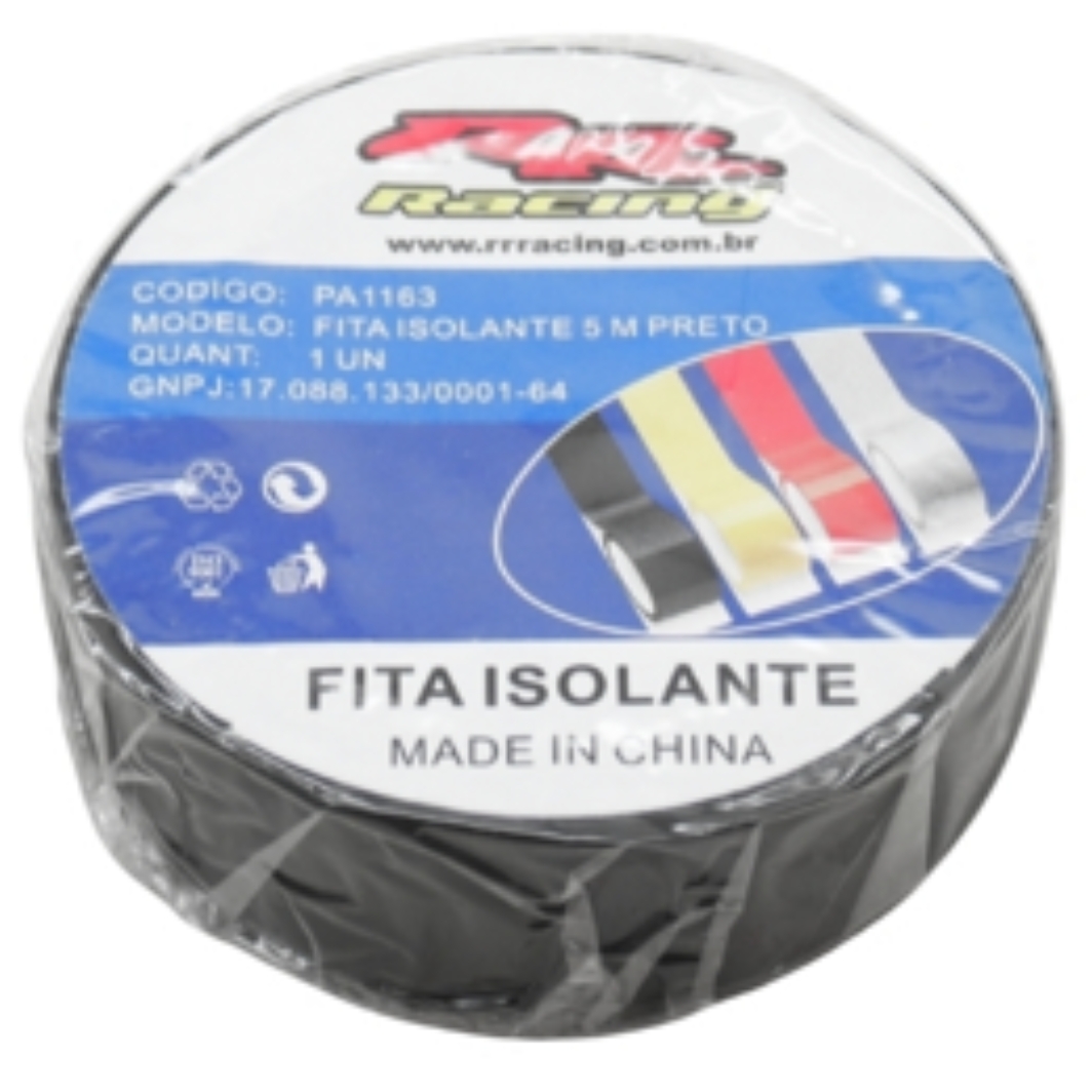 Fita Isolante 5M Preta