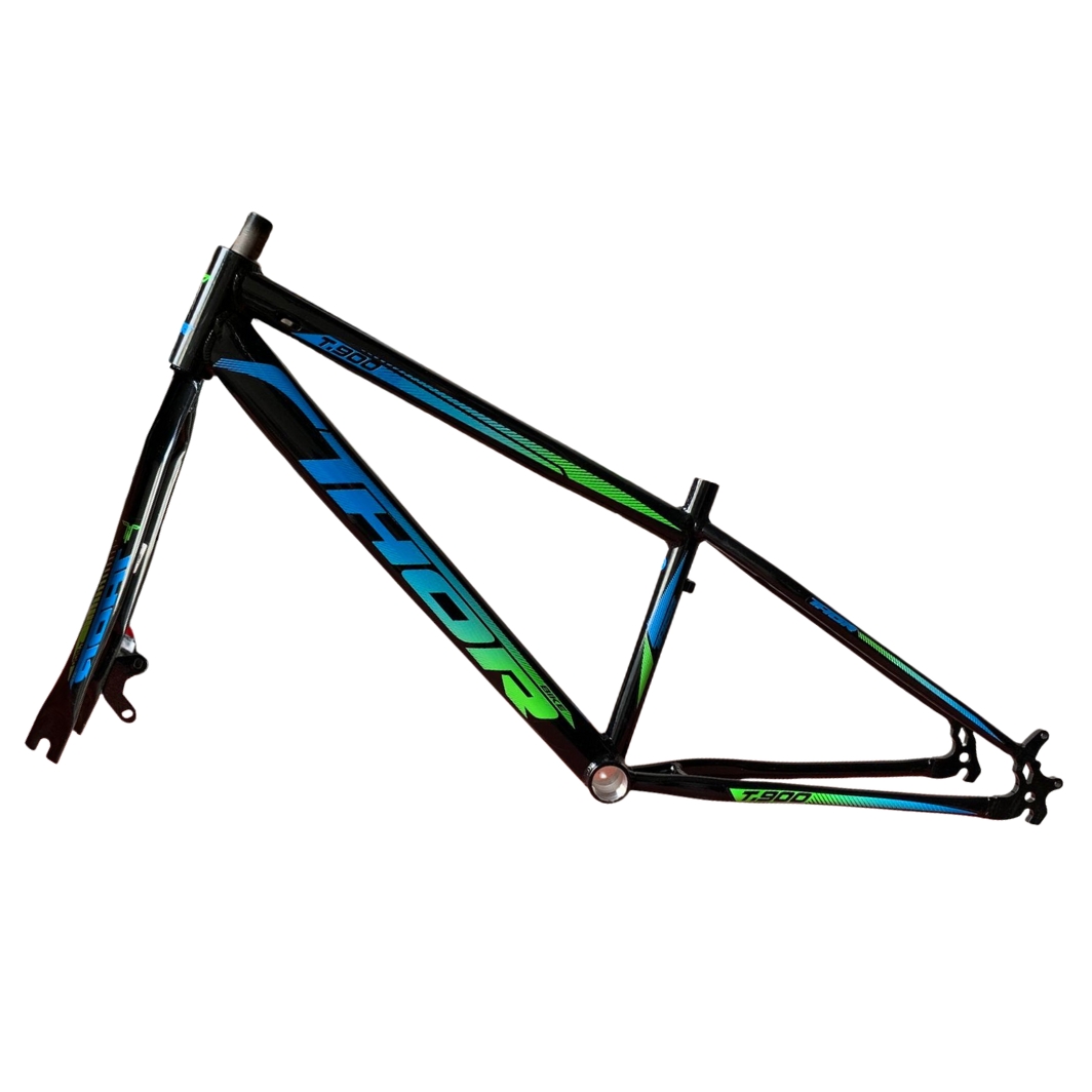 Kit 24 Aluminio 34.7 MM Rebaixado Preto C/Peças