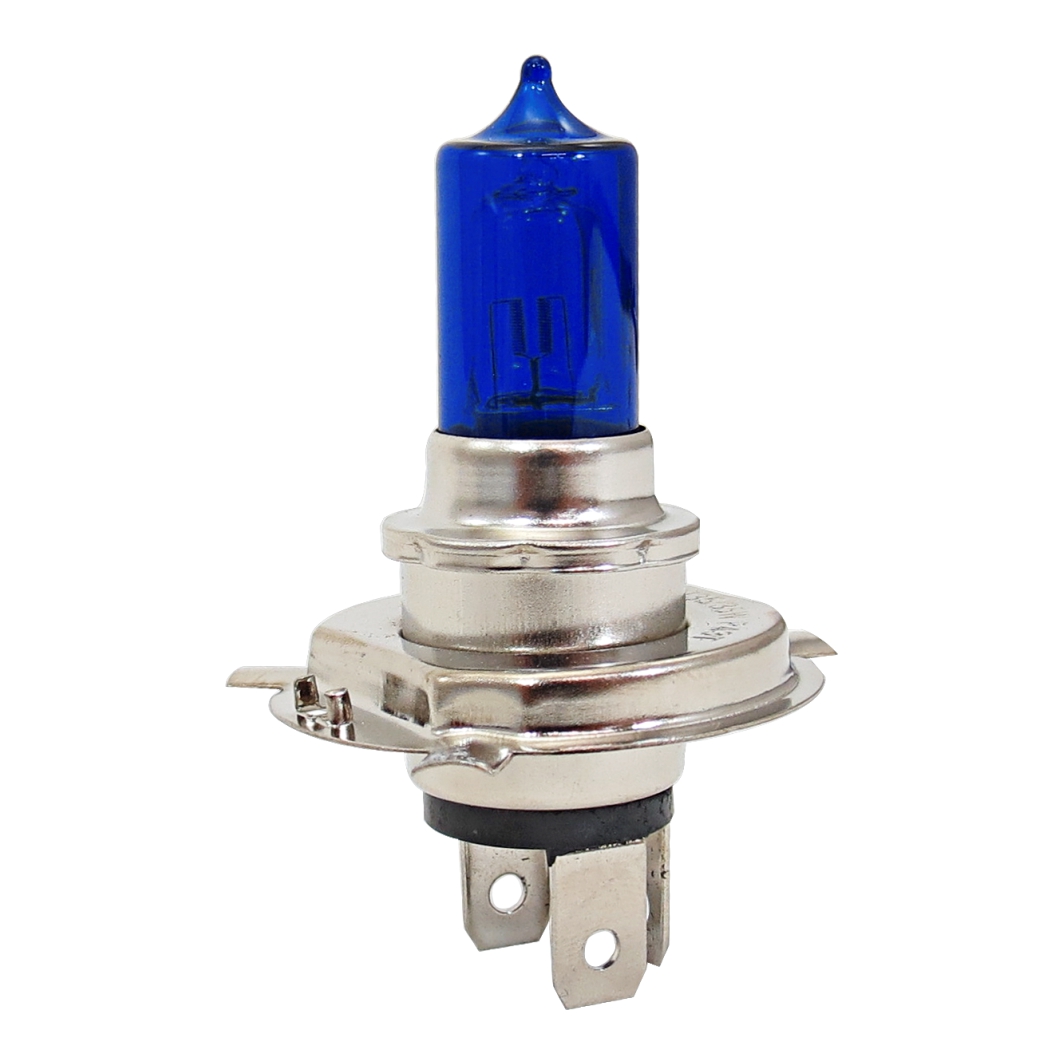 Lampada Farol H4 Biodo 12V 60/55W Azul