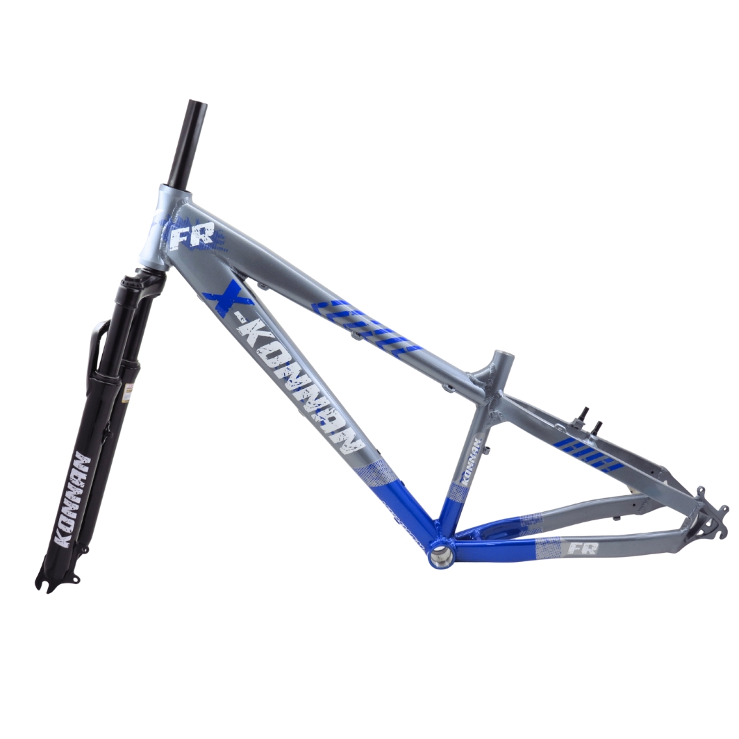 Quadro 26 Alumínio FreeRide Com Peças Azul/Preta