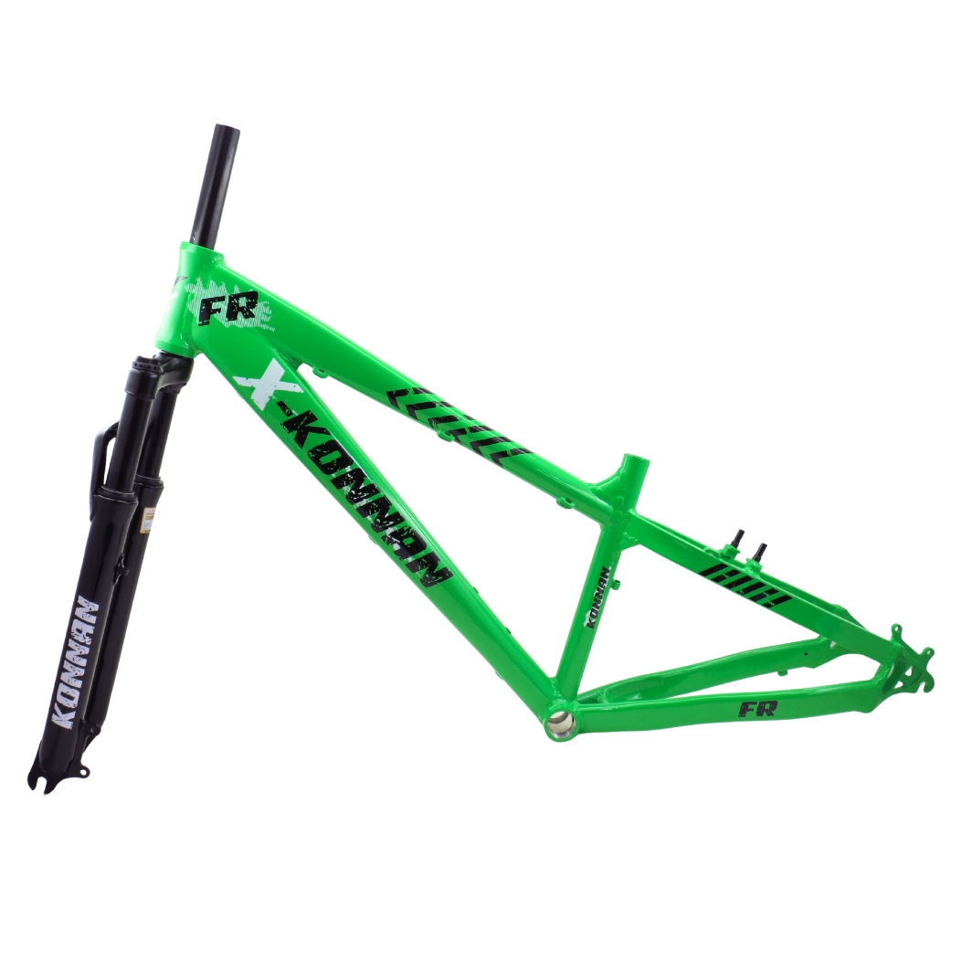 Quadro 26 Alumínio FreeRide Com Peças Neon Verde