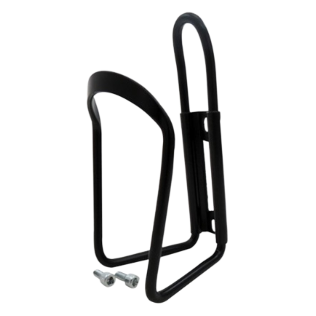 Suporte Garrafa Aluminio Preto C/Parafuso