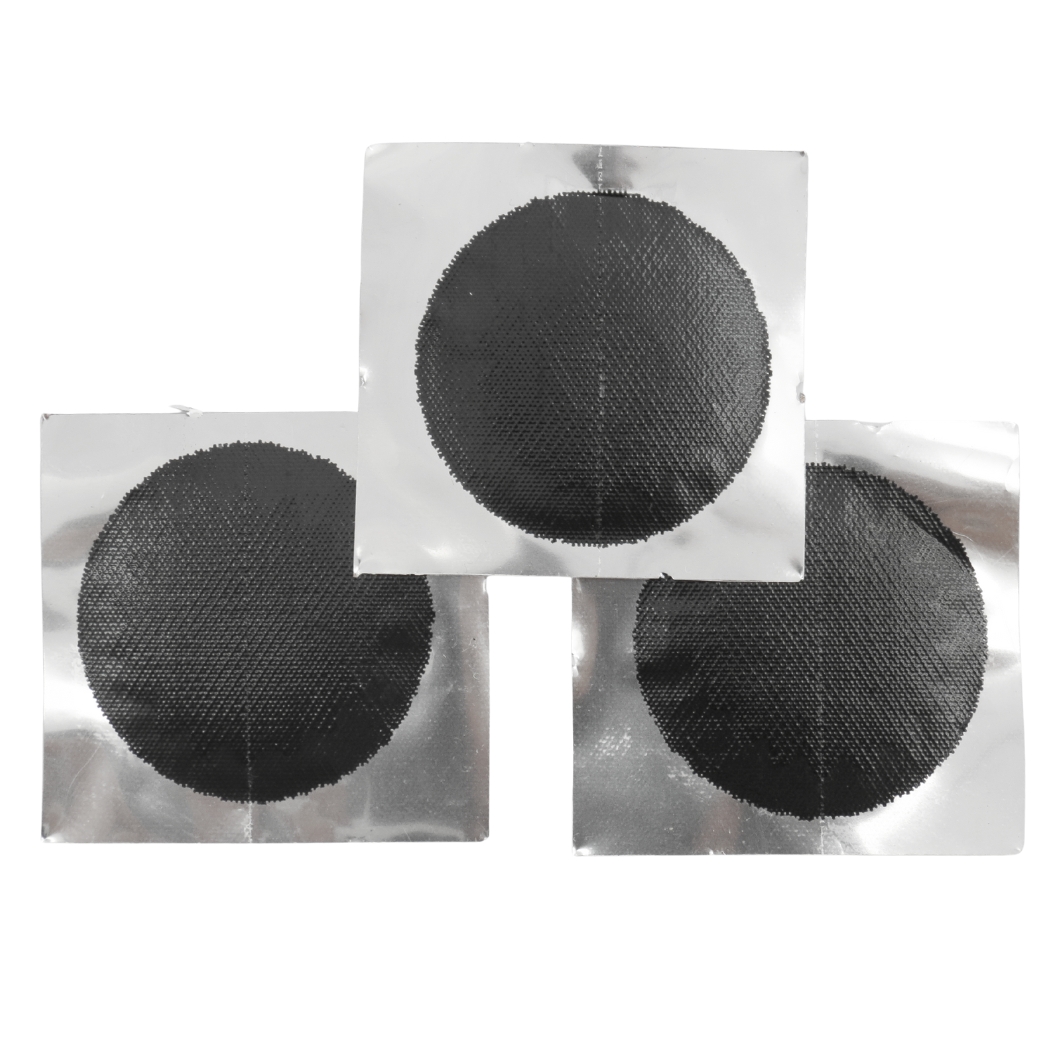 Remendo V-1 40mm Preto Com 100 Unidades