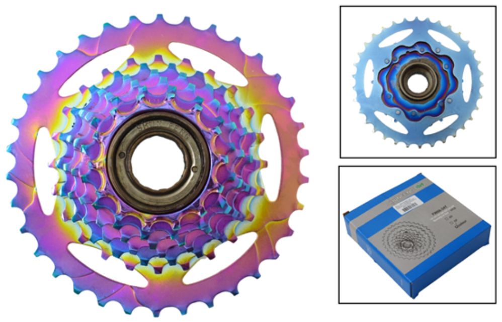 Roda Livre 7 Velocidades 13/34D Mega Range Camaleão