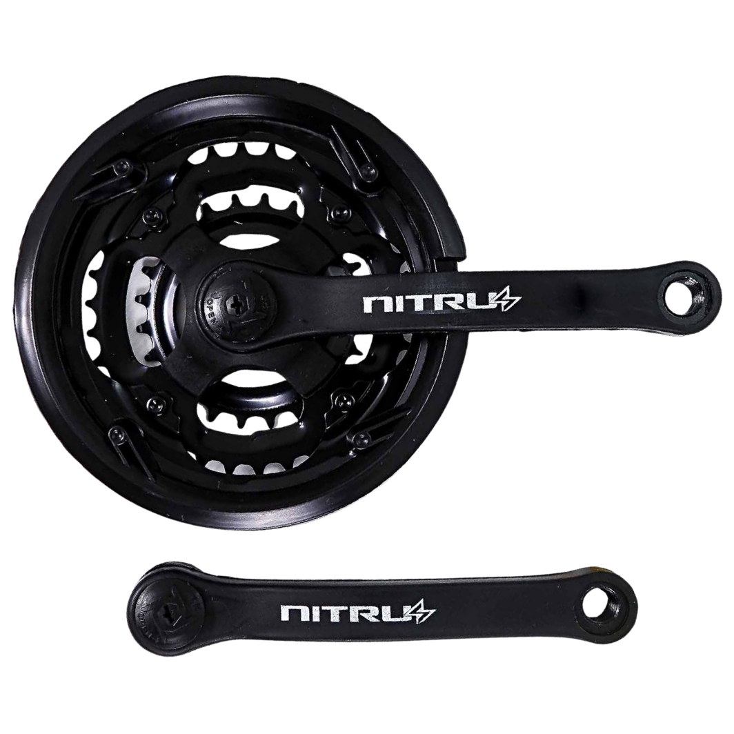 Pedivela Aço 24/34/42 Preto Revestido Preto C/ Protetor