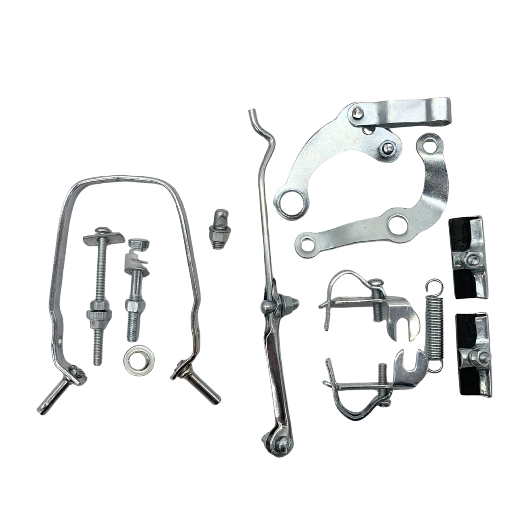 Freio Sueco Traseiro Cromado Completo