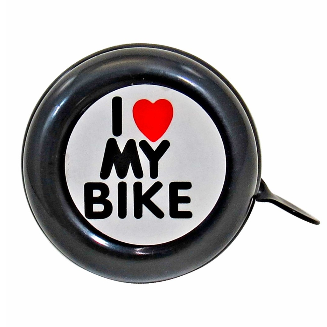 Campainha Love Bike Aço/Preta